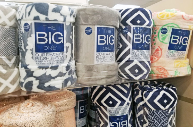 kohl's the big one supersoft plush throw