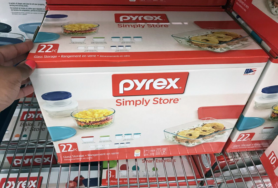 Pyrex 22 Piece Food Storage Container Set 28 At Macy S The Pyrex 22 Piece Food Storage Container