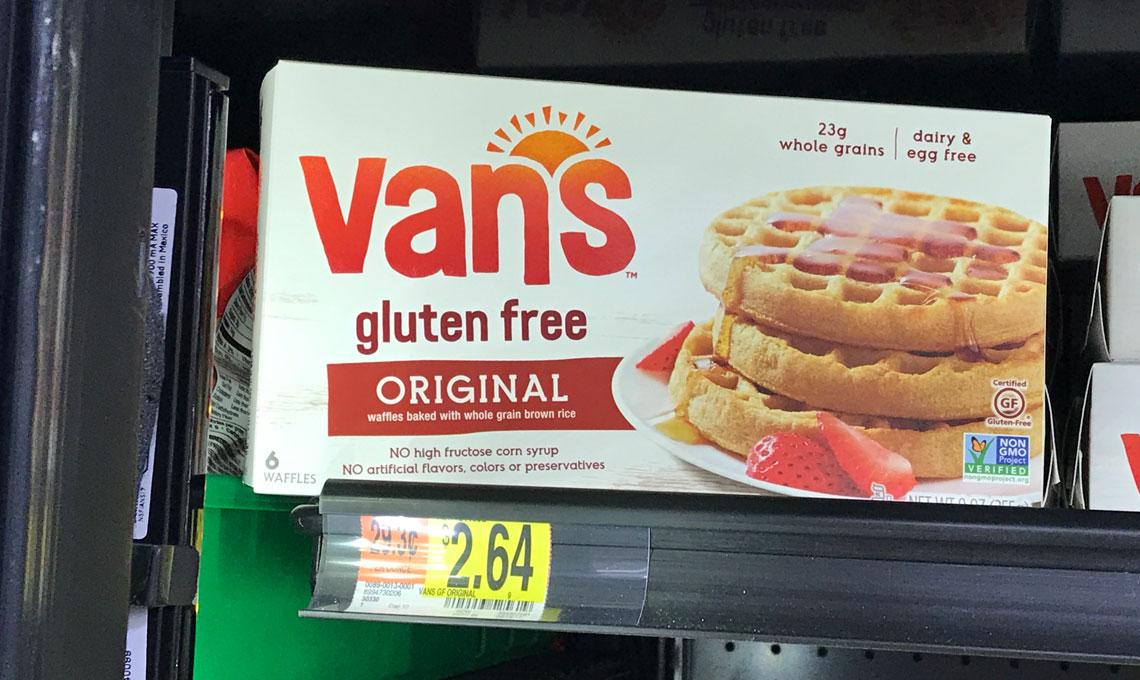 Van's Gluten Free Waffles, Only 0.89 at Walmart! The Krazy Coupon Lady