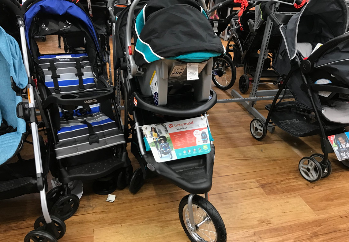 strollers at walmart in store