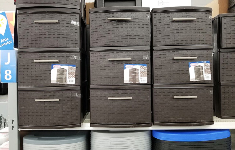 Walmart Com Two 3 Drawer Storage Towers Only 20 45 The Krazy