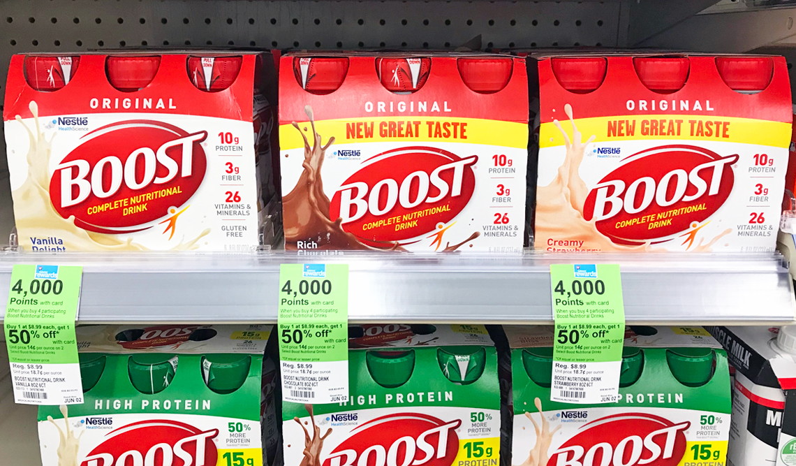 Boost Nutritional Drink 6-Pack, as Low as $0.99 at Walgreens! - The ...