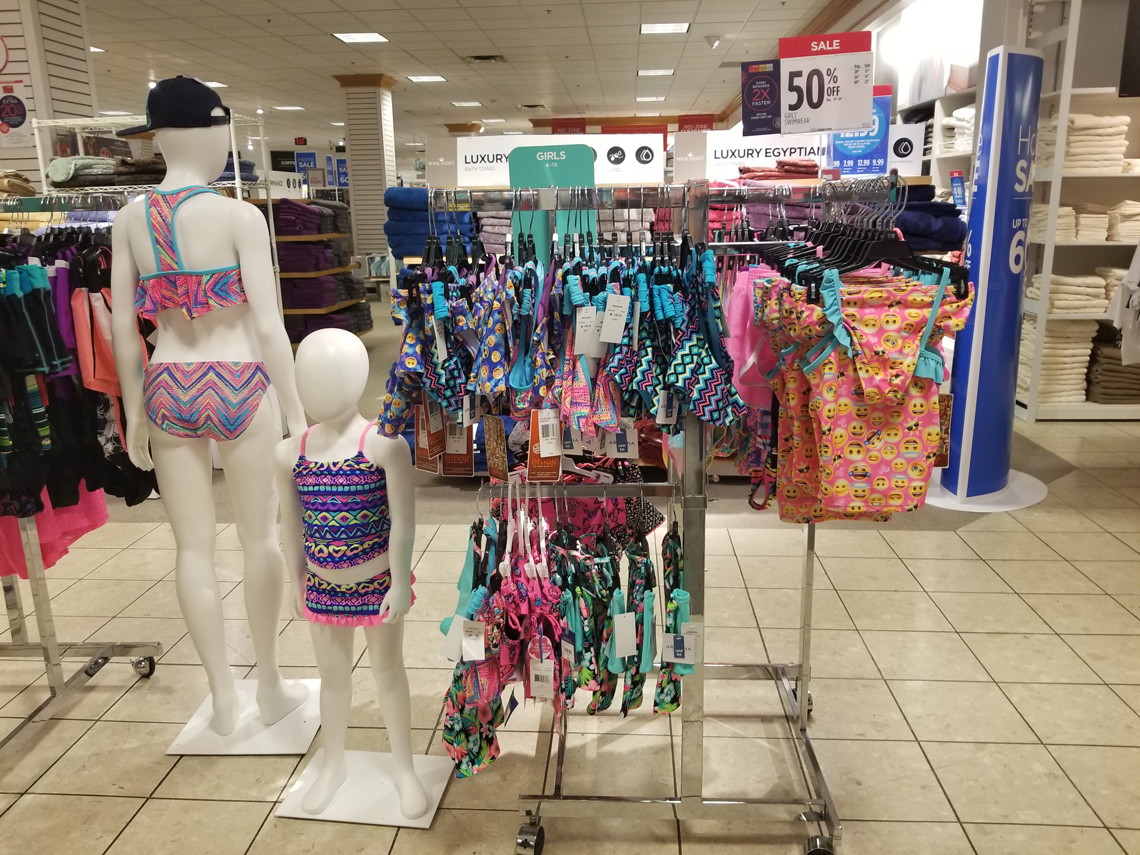 jcpenney swimsuits in store