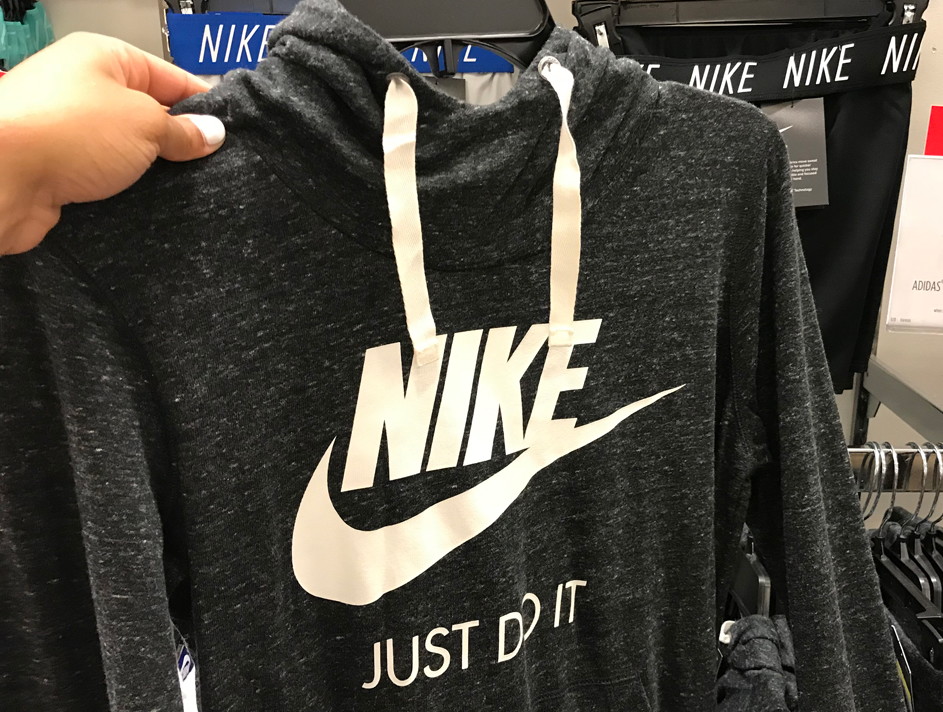 jcpenney womens nike clothing