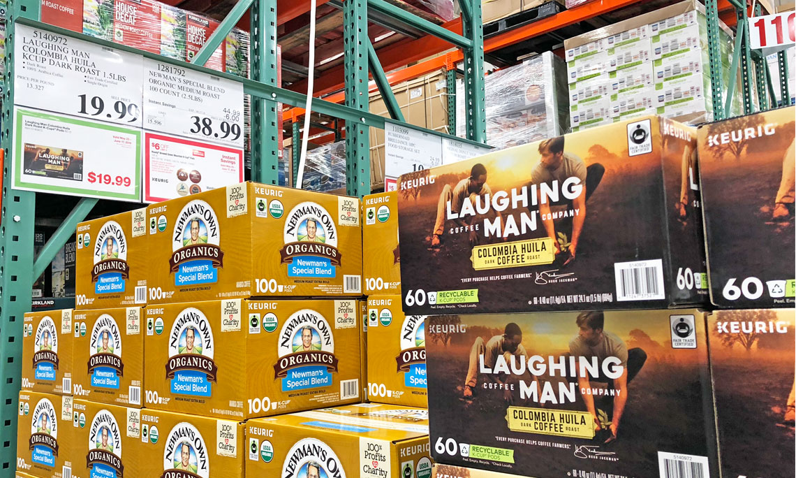 Laughing man coffee costco