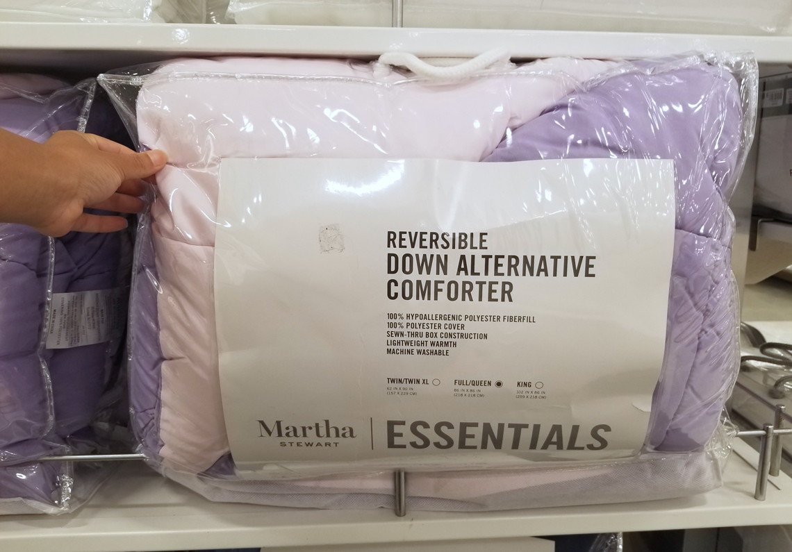 Martha Stewart Down Alternative Comforter, Only $20 at Macy&#39;s! - The Krazy Coupon Lady