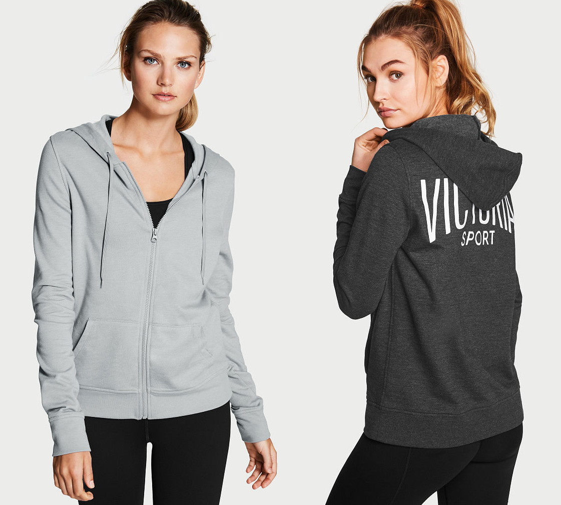 victoria sport zip hoodie