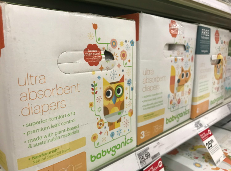 target babyganics diapers