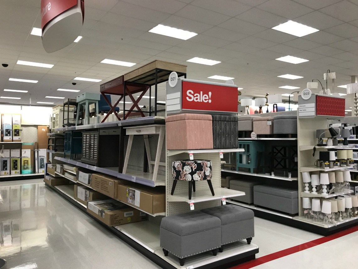 target furniture sale