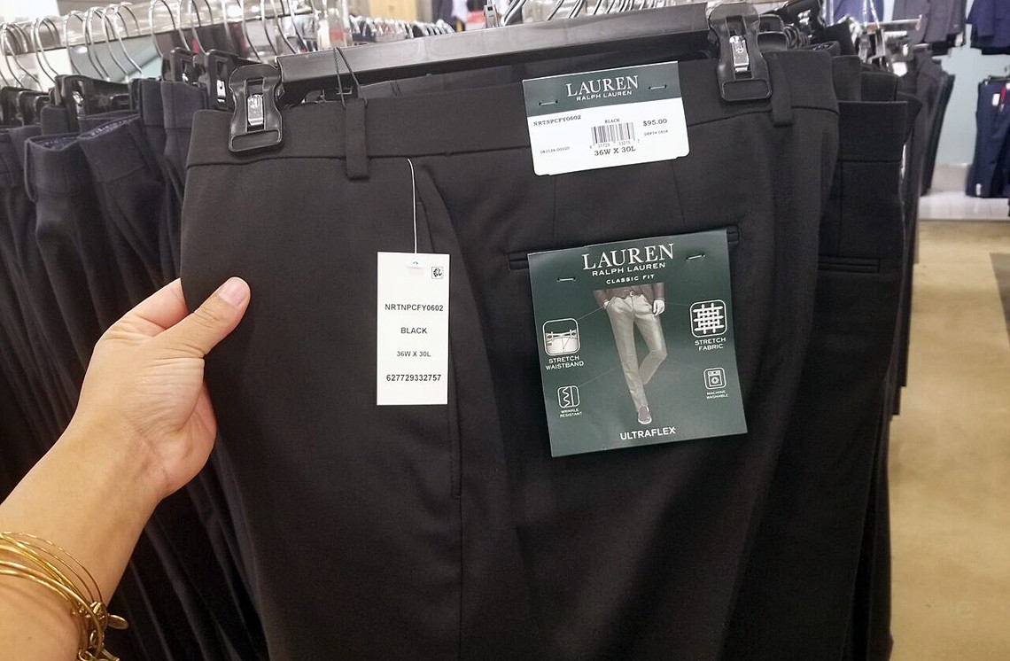 lauren men's dress pants