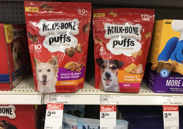 Milk-Bone Puffs Dog Treats, Only $0.87 at Target (Reg. $3.99)! - The Krazy Coupon Lady