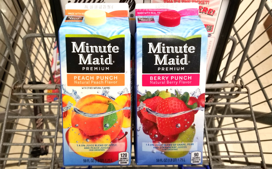 Minute Maid Juice Drinks Only 0 99 At Kroger The Krazy Coupon