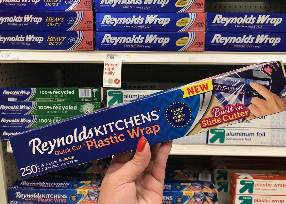 Reynolds QuickCut Plastic Wrap, Only 1.39 at Target