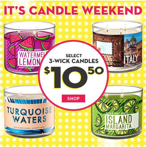 8 Bath Body Works Candles Over 50 Scents To Choose From