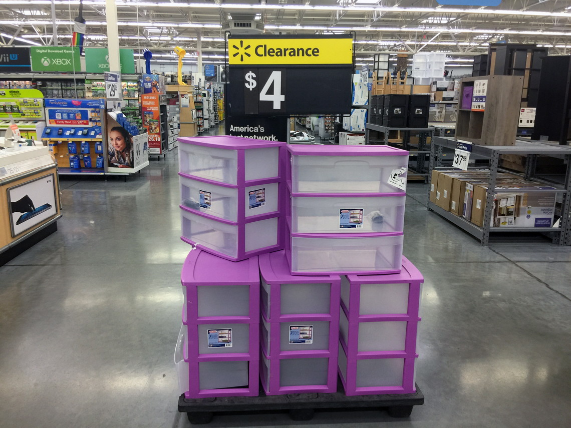 Sterilite Storage Carts Possibly Only 4 00 At Walmart The