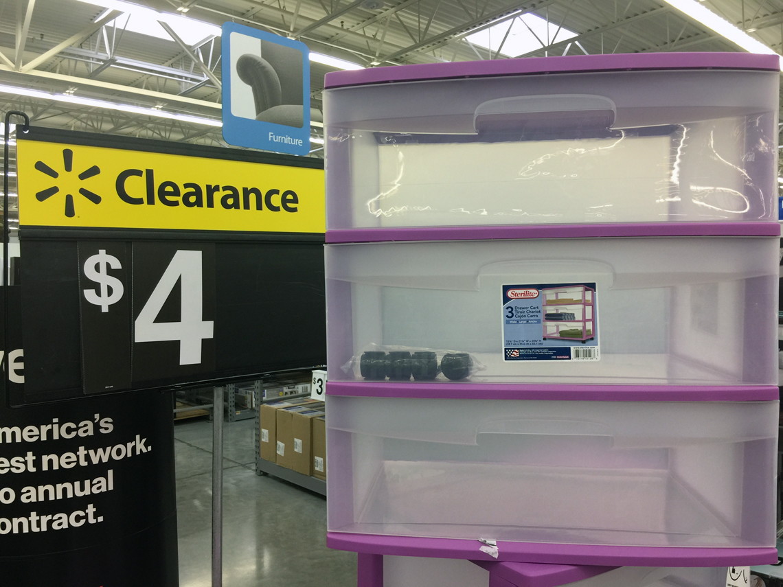 Sterilite Storage Carts Possibly Only 4 00 At Walmart The
