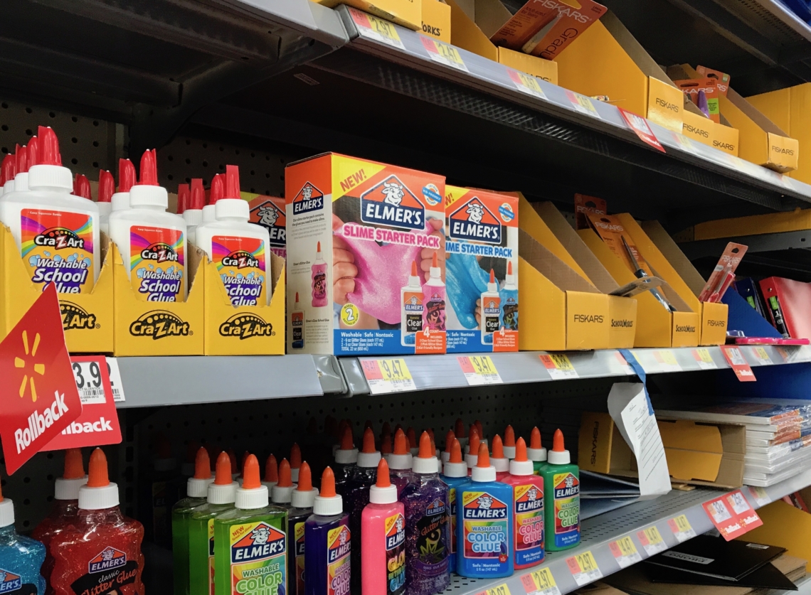 Free Elmer S Rainbow Glitter Glue Slime Starter Pack At Walmart