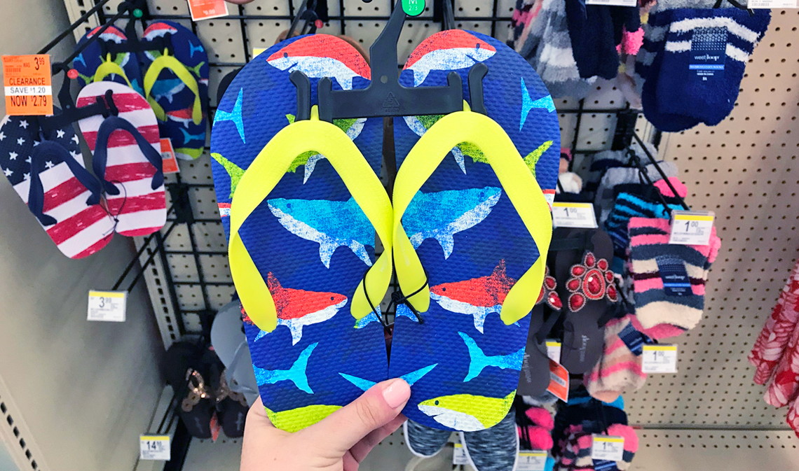 walgreens flip flops