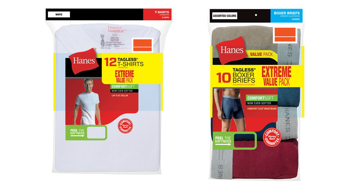 Walmart Com Hanes Men S 12 Pack Crew T Shirts Only 16 The