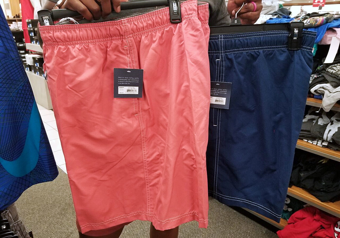 croft and barrow swim trunks