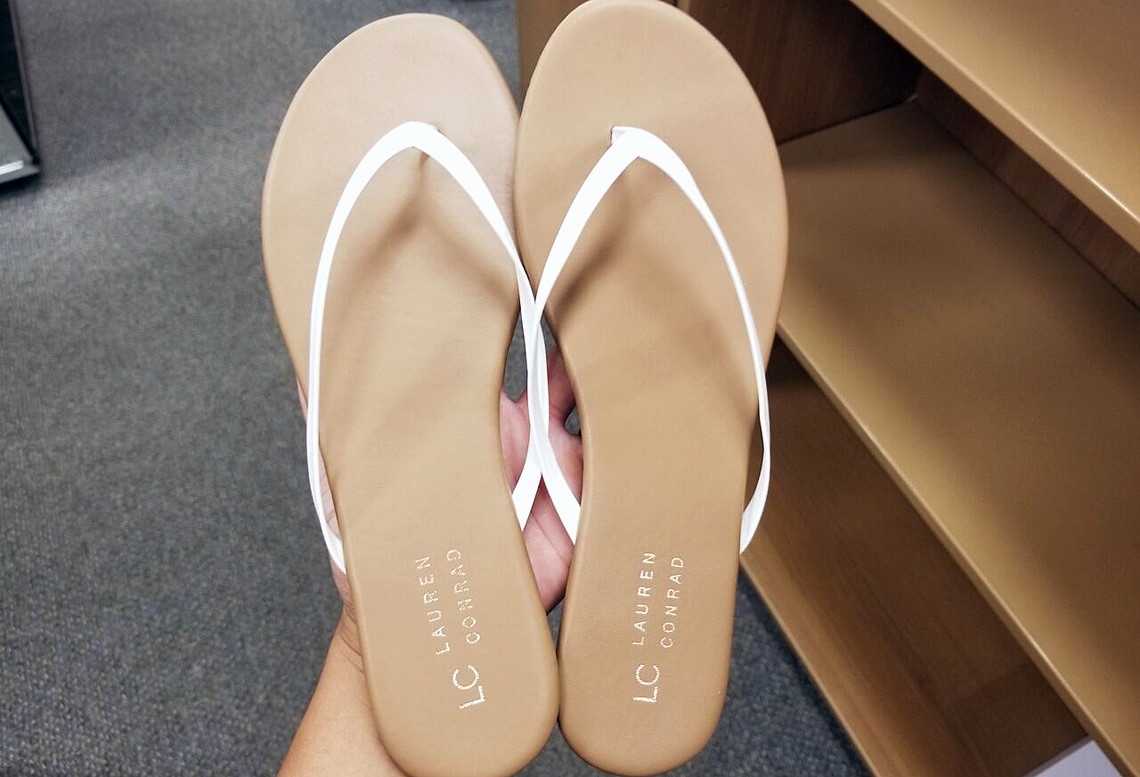 lauren conrad flip flops amazon