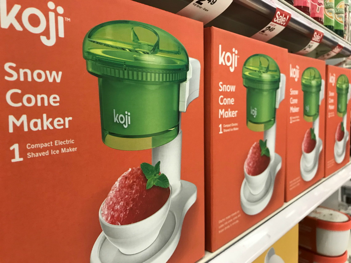 Koji Snow Cone, Waffle Cone, & Ice Cream Makers on Sale at Target