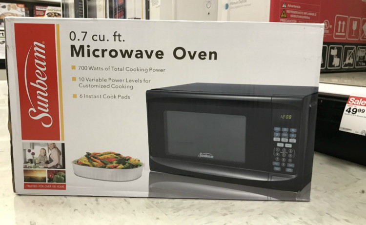 Target Com Sunbeam Microwave Ovens As Low As 28 49 The Krazy