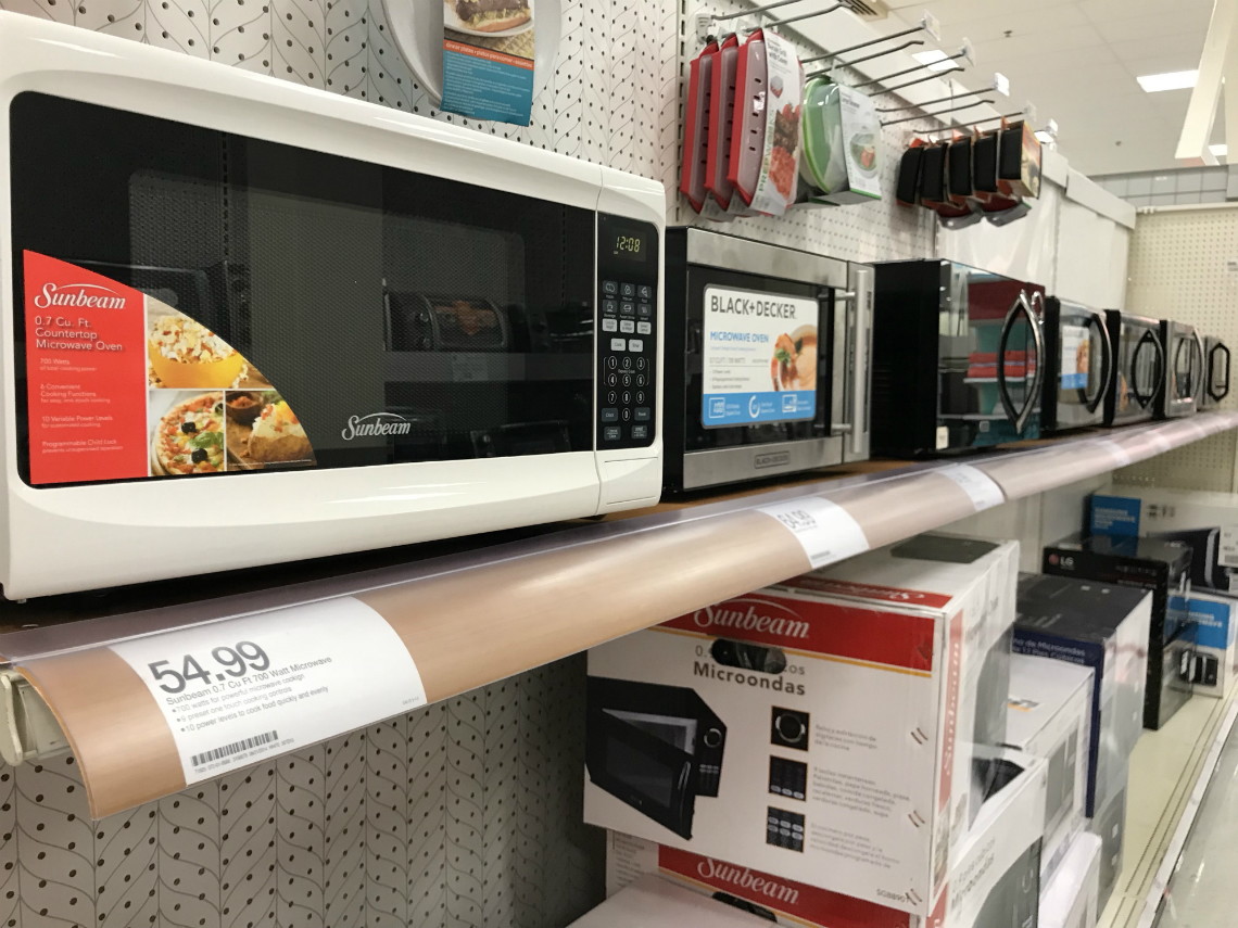 Target Com Sunbeam Microwave Ovens As Low As 28 49 The Krazy