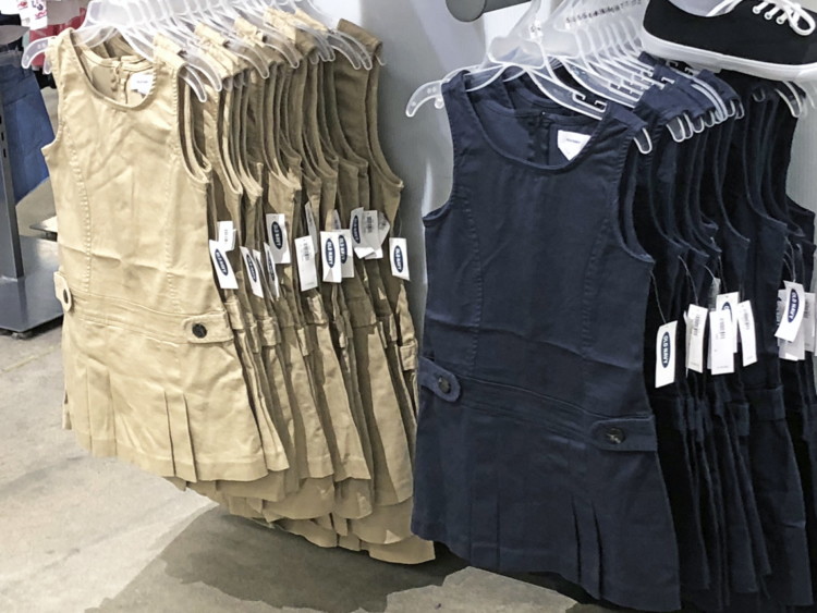 old navy boys uniform shorts