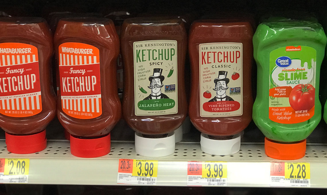 Sir Kensington's Ketchup, Only $1.98 at Walmart! - The Krazy Coupon Lady