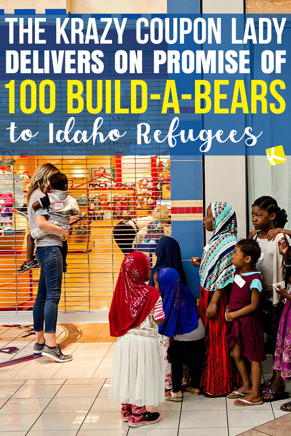 KCL Delivers on Promise of 100 Build-A-Bears to Idaho Refugees