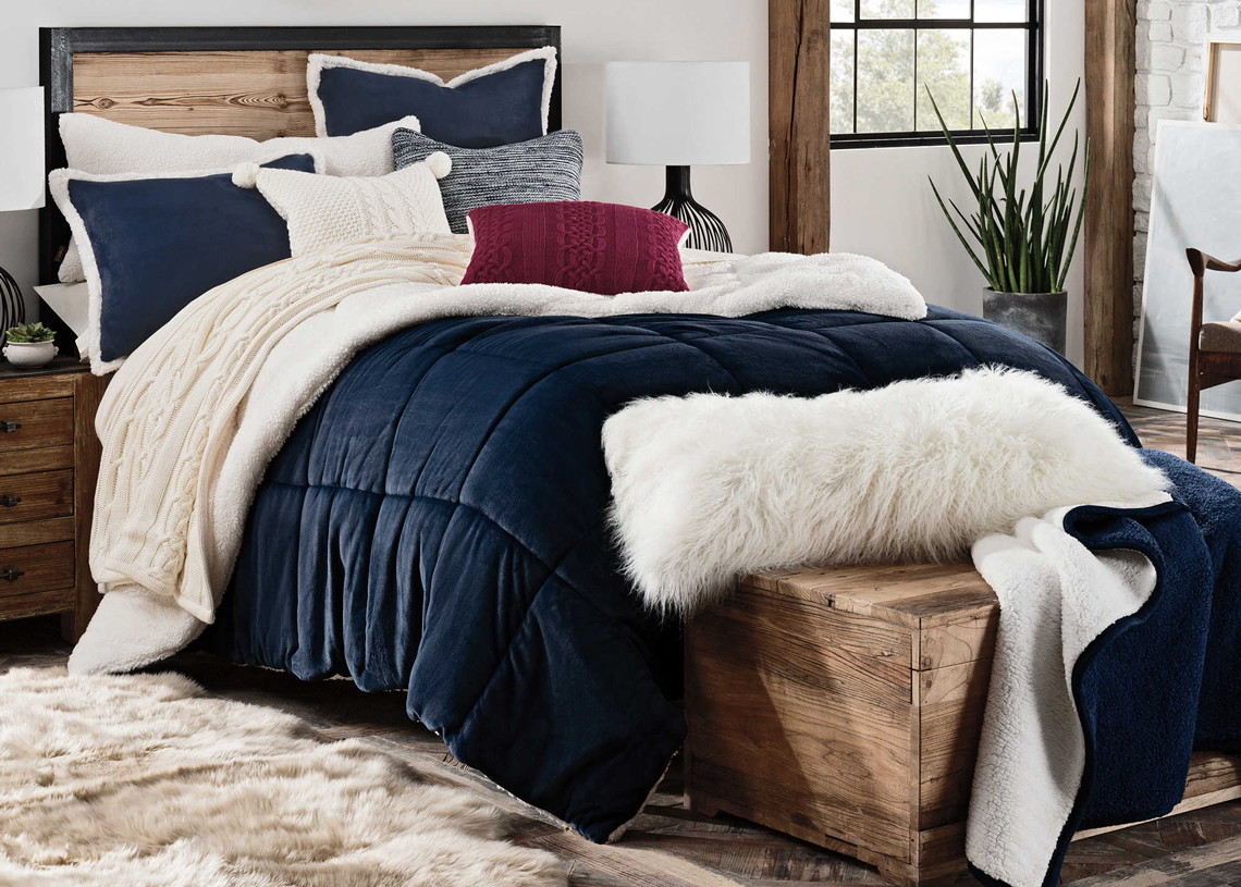 Ugg Reversible Comforter Sets As Low As 30 At Bed Bath Beyond