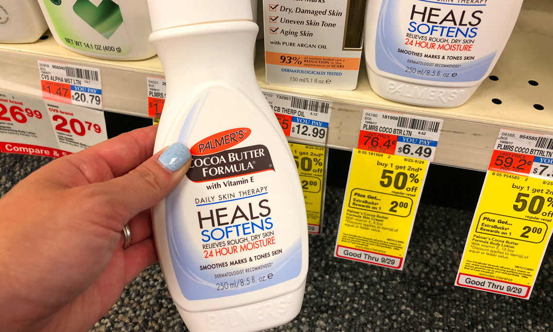 CVS Monthly Deal Palmer's Cocoa Butter Lotion, Only 1.62 at CVS