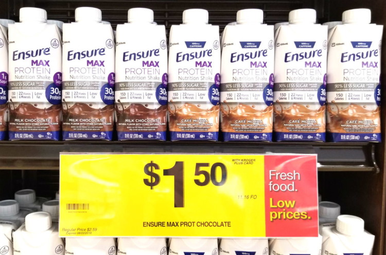 So Easy! Free Ensure Max Protein Nutrition Shake at Kroger ...