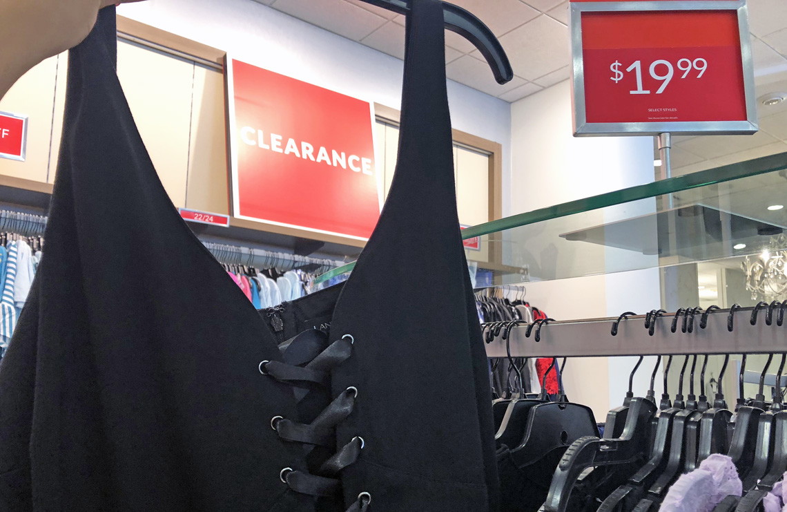 lane bryant dresses clearance