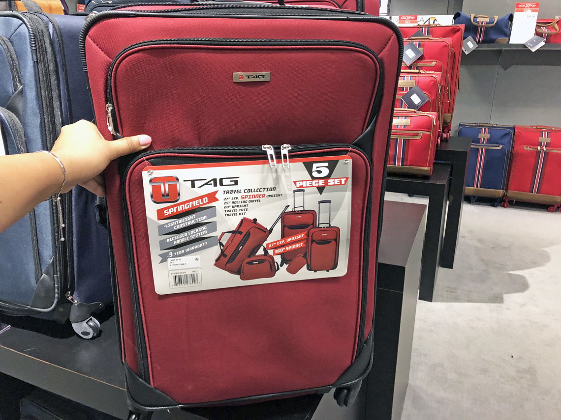 suitcases on sale at macy's