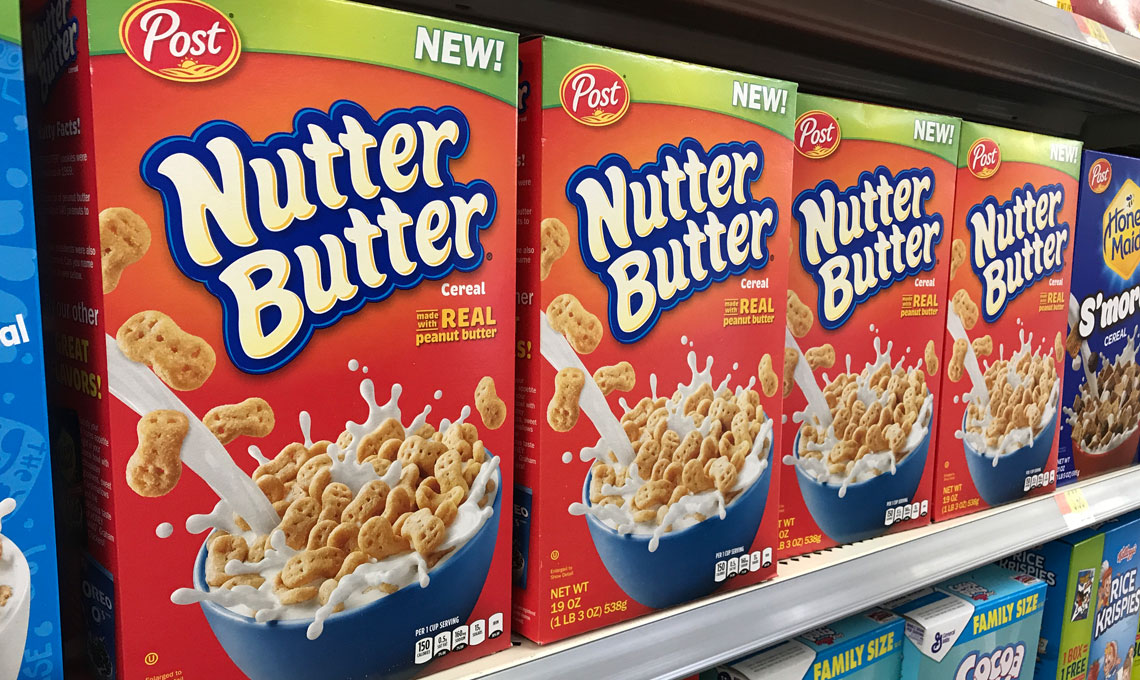 Save 50% on Post Nutter Butter Cereal at Walmart! - The Krazy Coupon Lady