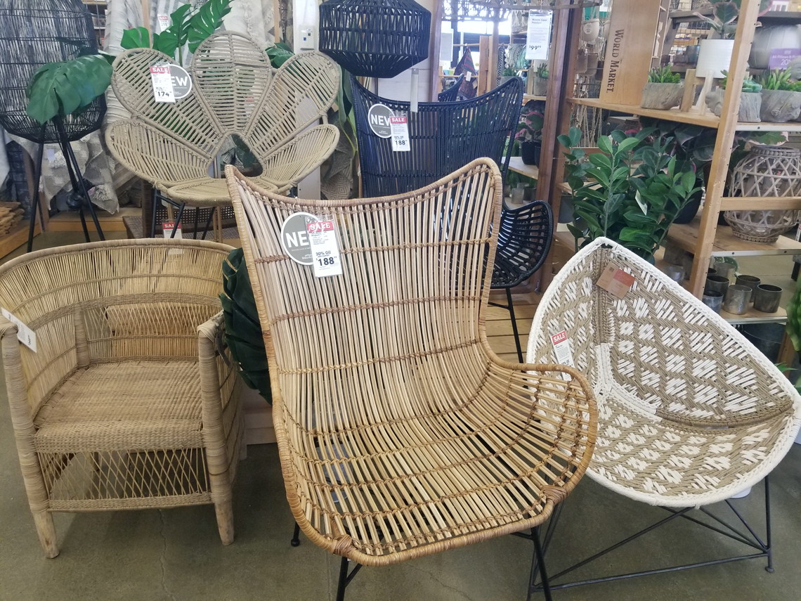 30 Off World Market Coupon Natural Rattan Chair Only 189