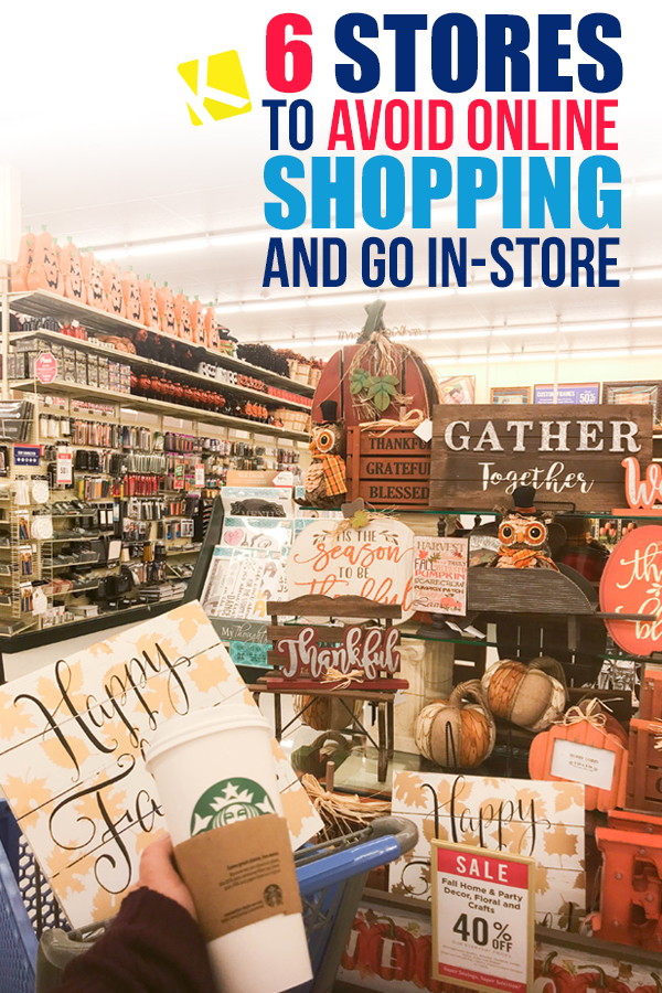 Top 6 Stores Where You Should Avoid Online Shopping and Go in Store