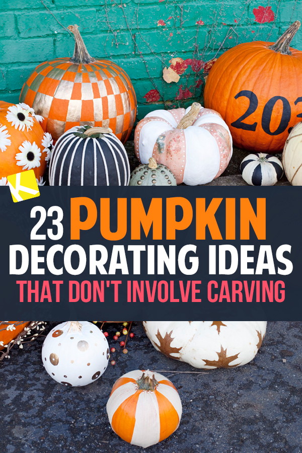 23 Pumpkin Decorating Ideas That Don't Involve Carving