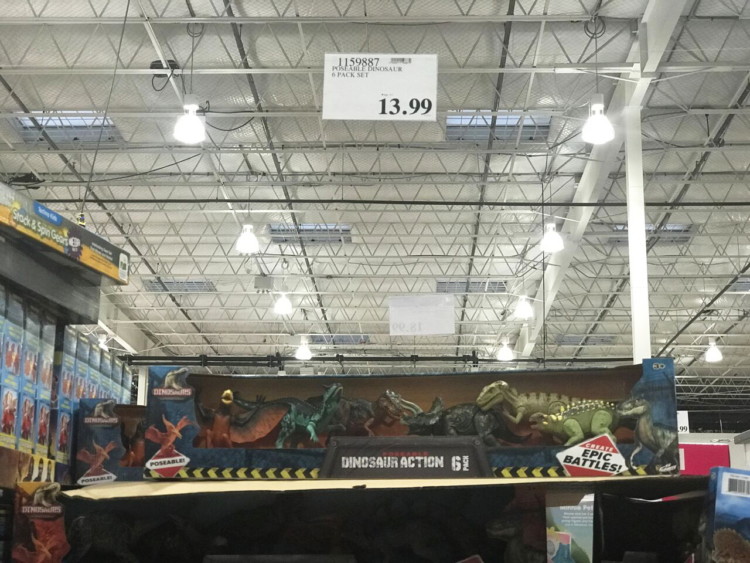 costco giant dinosaur