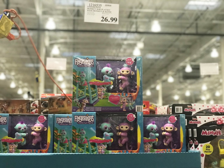 Top 51 Costco Holiday 2018 Toy Deals The Krazy Lady 1 Fingerlings Monkey Bar Playset With Sloth 26 99