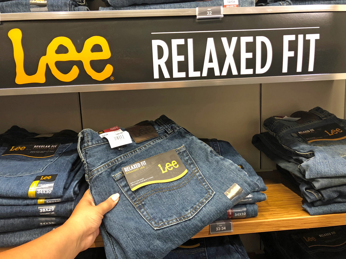 kohls mens lee jeans relaxed fit