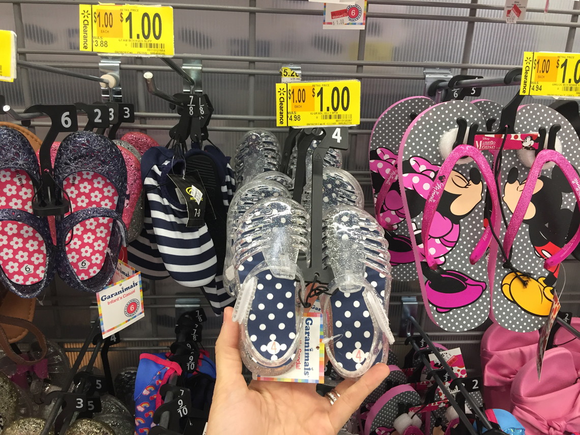 walmart kids flip flops