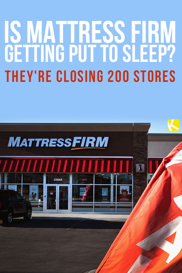 Is Mattress Firm Getting Put to Sleep? They're Closing 200 Stores
