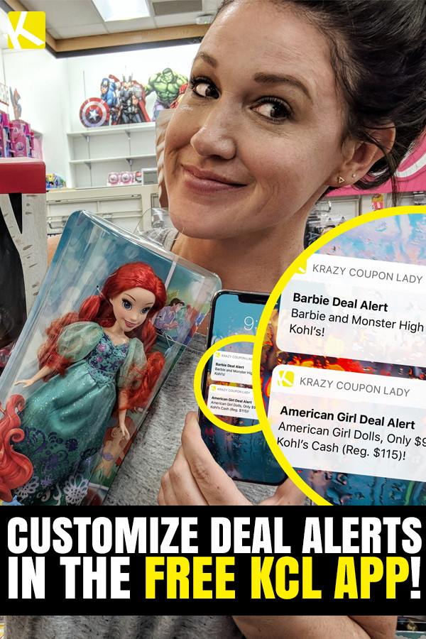 Customize Your Deal Alerts in the Free KCL App!