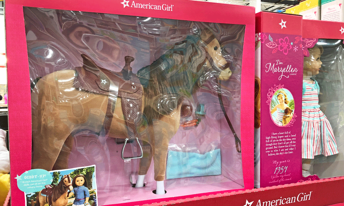 american girl doll horse costco