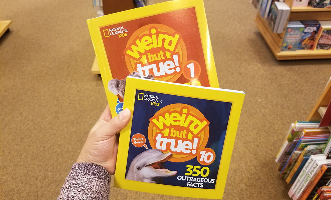 Bogo 50 Off National Geographic Weird But True Books The Krazy