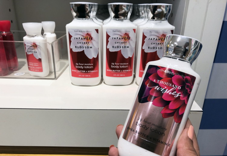 Today Only 295 Body Lotion At Bath Body Works The