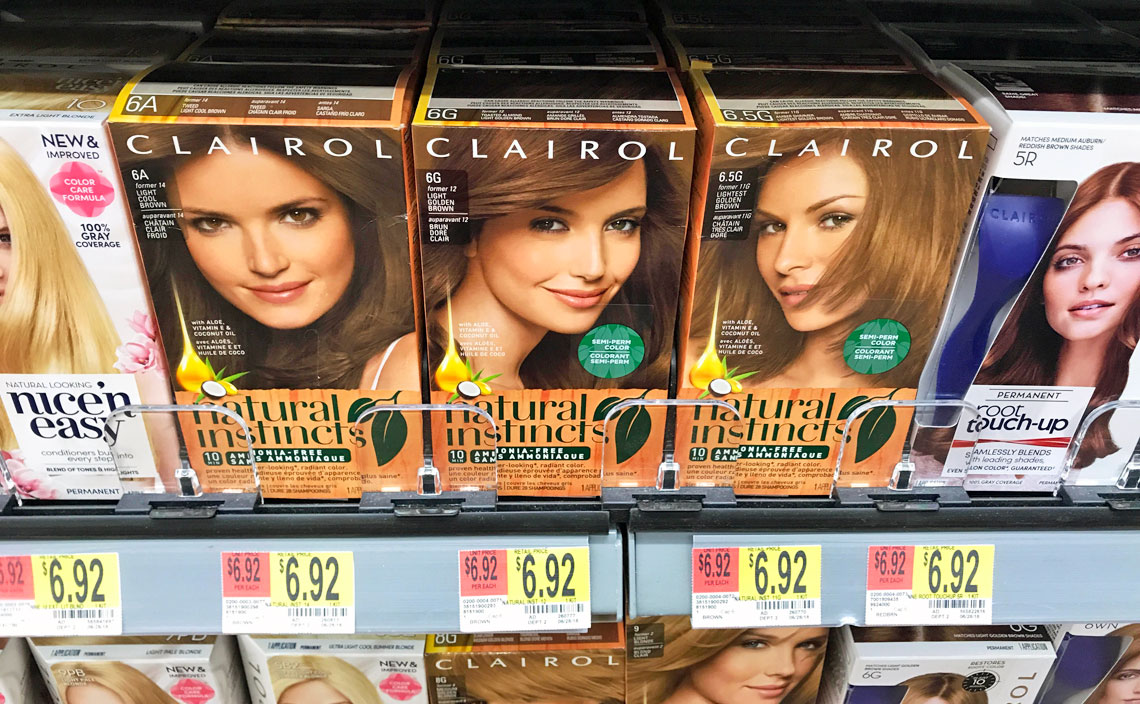 Clairol Natural Instincts Hair Color Only 1 92 At Walmart The